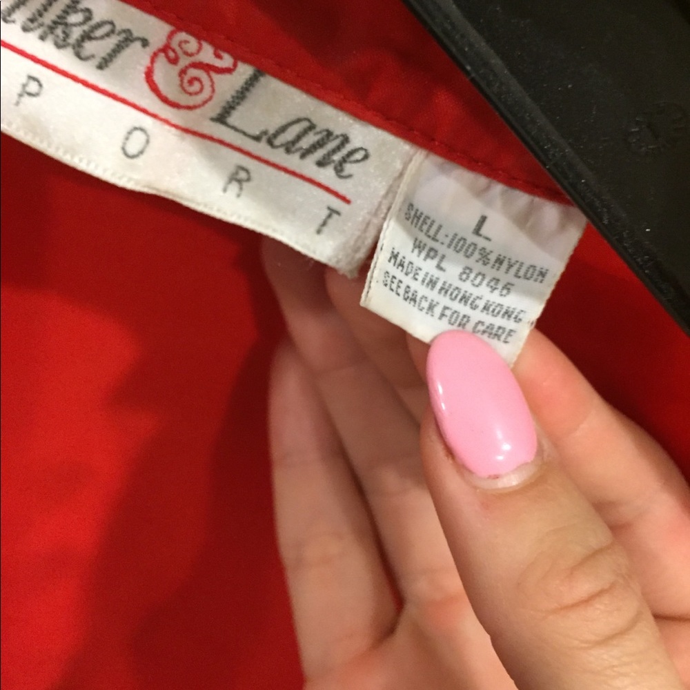 Red Windbreaker - Picture 2 of 3